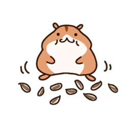 Hamham Hamster! sticker #10809271