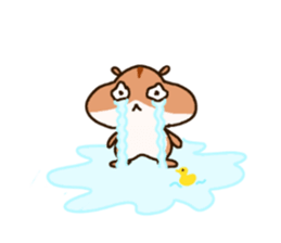 Hamham Hamster! sticker #10809279