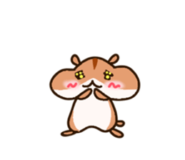 Hamham Hamster! sticker #10809281