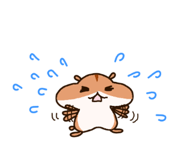 Hamham Hamster! sticker #10809287