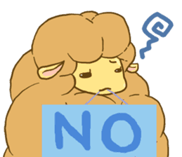 Sheep-ream sticker #10809462
