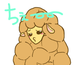 Sheep-ream sticker #10809466