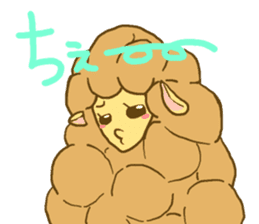 Sheep-ream sticker #10809466