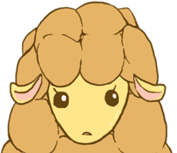 Sheep-ream sticker #10809467