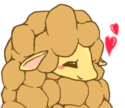 Sheep-ream sticker #10809469