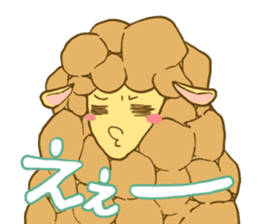 Sheep-ream sticker #10809470