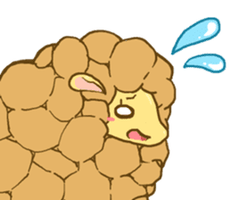 Sheep-ream sticker #10809473