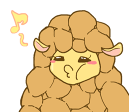 Sheep-ream sticker #10809474