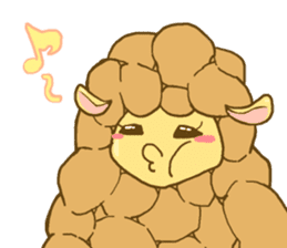 Sheep-ream sticker #10809474