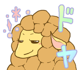 Sheep-ream sticker #10809475