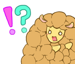 Sheep-ream sticker #10809479
