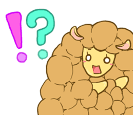 Sheep-ream sticker #10809479