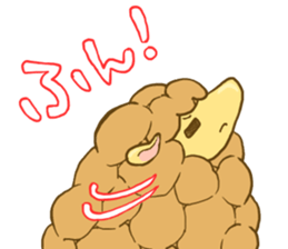 Sheep-ream sticker #10809481