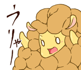 Sheep-ream sticker #10809482