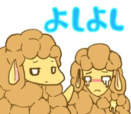 Sheep-ream sticker #10809485