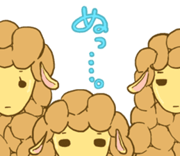 Sheep-ream sticker #10809487