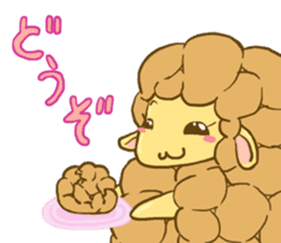 Sheep-ream sticker #10809492