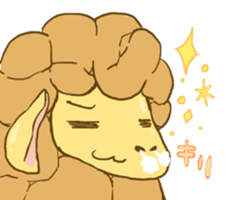Sheep-ream sticker #10809493