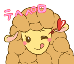 Sheep-ream sticker #10809494