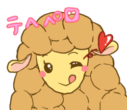 Sheep-ream sticker #10809494