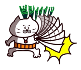 Kansai dialect Uncle cat part5 sticker #10809636