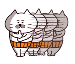 Kansai dialect Uncle cat part5 sticker #10809644