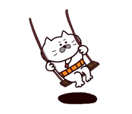 Kansai dialect Uncle cat part5 sticker #10809650