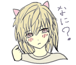 horn girls 2 sticker #10810582