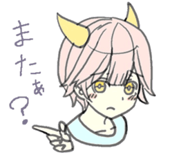 horn girls 2 sticker #10810603