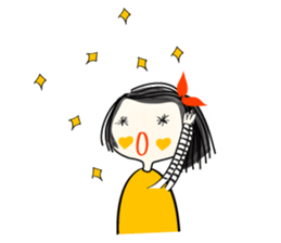 An Arrogant Girl sticker #10810857