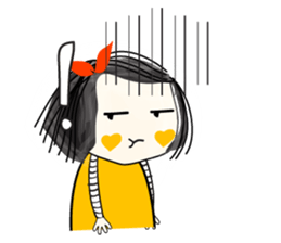 An Arrogant Girl sticker #10810862