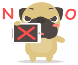 Bulldog Brutus sticker #10811058