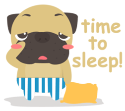 Bulldog Brutus sticker #10811060