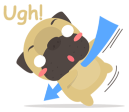 Bulldog Brutus sticker #10811061