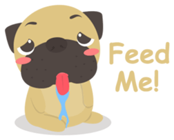 Bulldog Brutus sticker #10811063