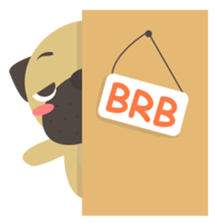 Bulldog Brutus sticker #10811064