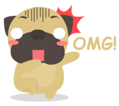 Bulldog Brutus sticker #10811066