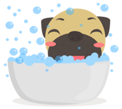 Bulldog Brutus sticker #10811069