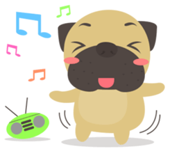 Bulldog Brutus sticker #10811070