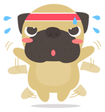 Bulldog Brutus sticker #10811073