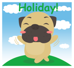 Bulldog Brutus sticker #10811075