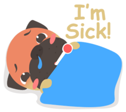 Bulldog Brutus sticker #10811076