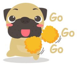 Bulldog Brutus sticker #10811081