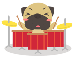 Bulldog Brutus sticker #10811083