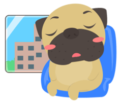 Bulldog Brutus sticker #10811084