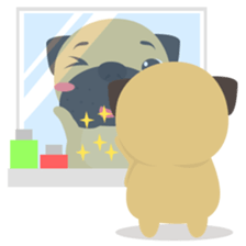 Bulldog Brutus sticker #10811085