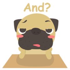 Bulldog Brutus sticker #10811086