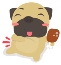 Bulldog Brutus sticker #10811091