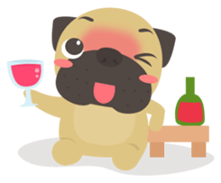 Bulldog Brutus sticker #10811094