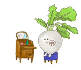 sweet vegetables and fruits 2 sticker #10811296